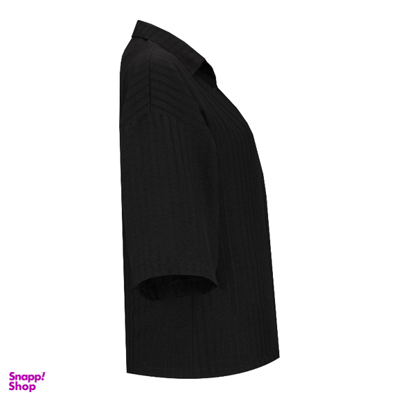 شومیز آستین بلند زنانه السانا مدل سارال کد 224101 رنگ مشکی