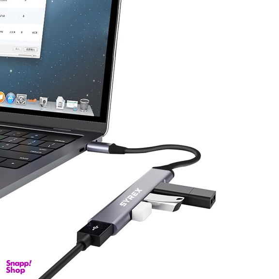 هاب 4 پورت USB سایرکس مدل SX-CU9005