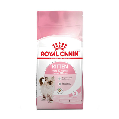 غذا خشک بچه گربه رویال کنین مدل Kitten Up To 12 Months وزن 2 کیلوگرم