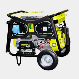 موتور برق 9 کیلو وات پوتر مدل PT18000VES استارتی به همراه چرخ و دسته