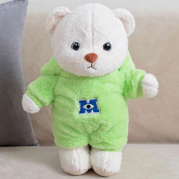 عروسک طرح خرس دوچهره مدل مایک کد 110 ارتفاع 32 سانتی‌ متر