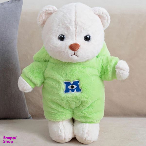 عروسک طرح خرس دوچهره مدل مایک کد 110 ارتفاع 32 سانتی متر