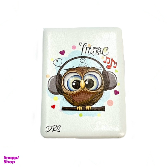 آینه آرایشی کیفی طرح جغد دو طرفه دی آر اس کد Dinky268