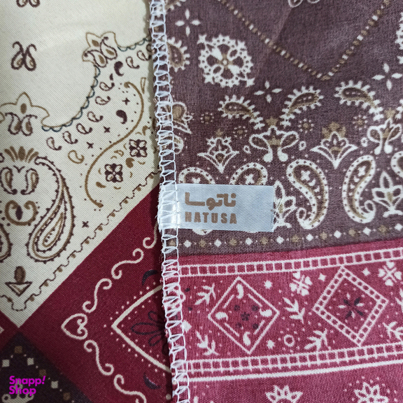 ملحفه 2 نفره ناتوسا مدل کشدار سنتی سایز 160×200 سانتی متر