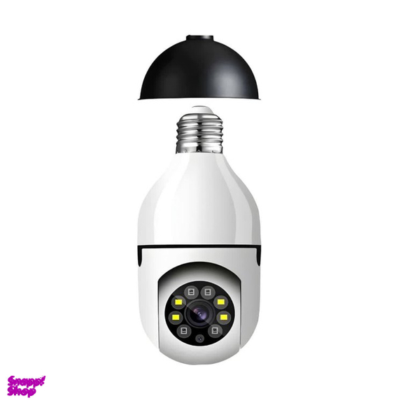 دوربین مداربسته چرخشی مدل لامپی کد V380