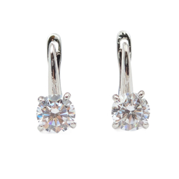 گوشواره زنانه ژوپینگ مدل کریستال سواروسکی کد swar