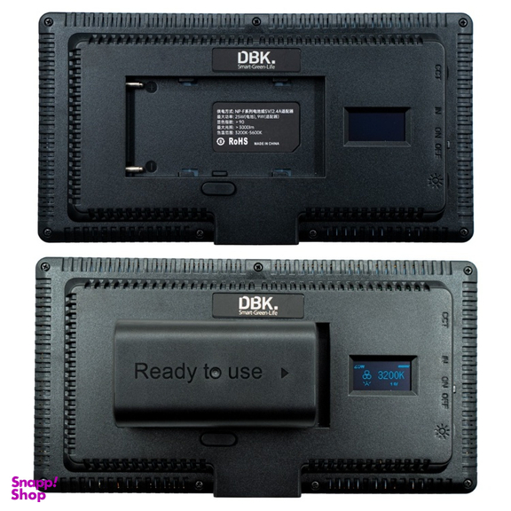 نور ثابت مدل DBK SMD 416 به همراه باتری و شارژر