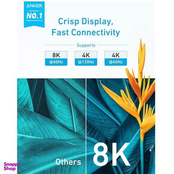 کابل HDMI انکر مدل 8K A8742 طول 1.8 متر