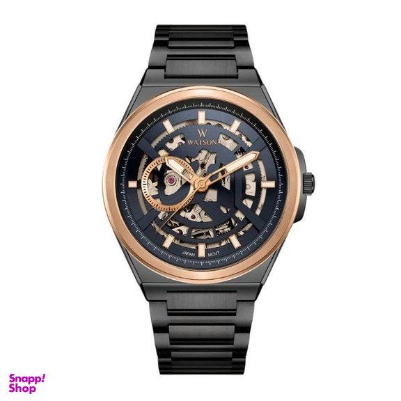 ساعت عقربه ای مردانه واتسون مدل Automatic W 1243 G مشکی