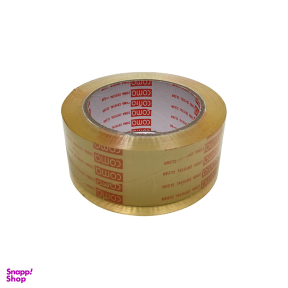 چسب پهن کوما مدل Crystal Clear Silent عرض 5 سانتی متر