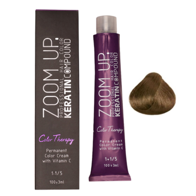 رنگ مو زوم آپ کد 6.7 شماره M5 رنگ بلوند زیتونی تیره حجم 100 میلی لیتر