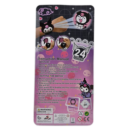 ساعت مچی دیجیتال بچگانه مدل کرومی کارتونی پروژکتوری