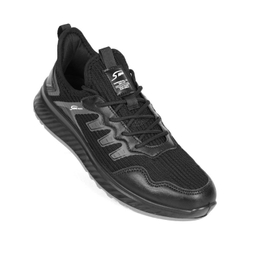 کفش راحتی مردانه شیما مدل سونیک رنگ مشکی طوسی