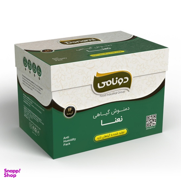 دمنوش گیاهی نعنا دونامی بسته ۱۴ عددی