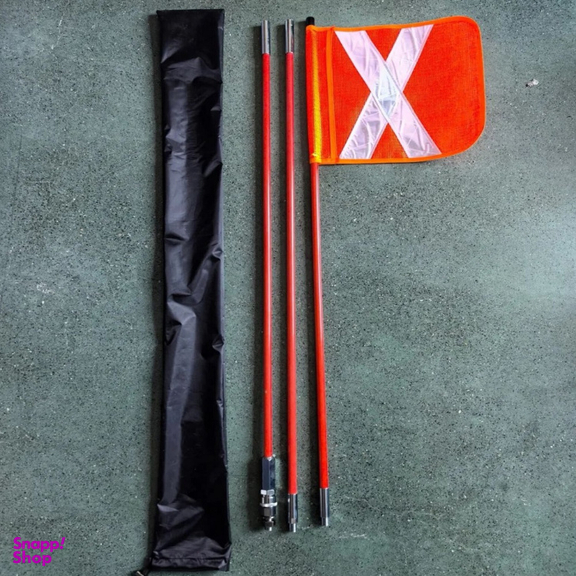 میل پرچم خودرو مدل آفرودی 3 تکه