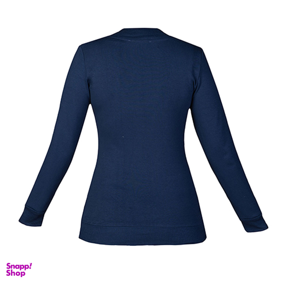 بلوز تریکو آستین بلند زنانه برنس مدل ستیلا رنگ سرمه ای