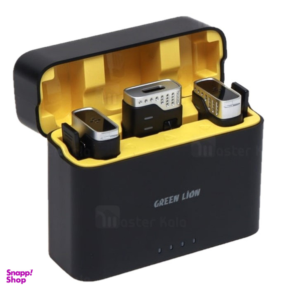میکروفون یقه ای بی‌ سیم گرین لاین مدل GN2IN1MIC360D