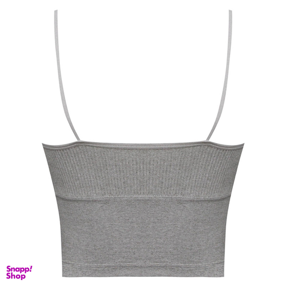 کراپ تاپ زنانه ماییلدا مدل پد متحرک کد 5250-175 رنگ طوسی