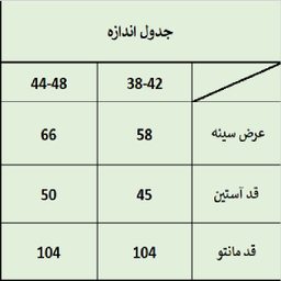 مانتو زنانه ترسه به نگار مدل فون کد 195 رنگ آبی فیروزه ای