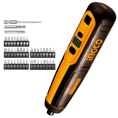 پیچ گوشتی شارژی اینکو کد CSDLI04062 مجموعه 43 عددی