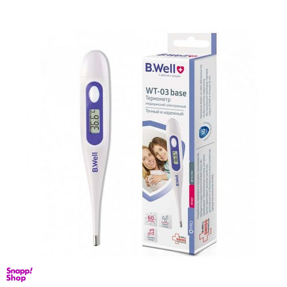 دماسنج دیجیتالی بی ول مدل WT03 Base