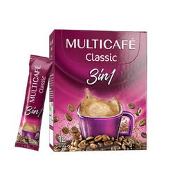 پودر قهوه فوری 3 در 1 مولتی کافه بسته 12 ساشه