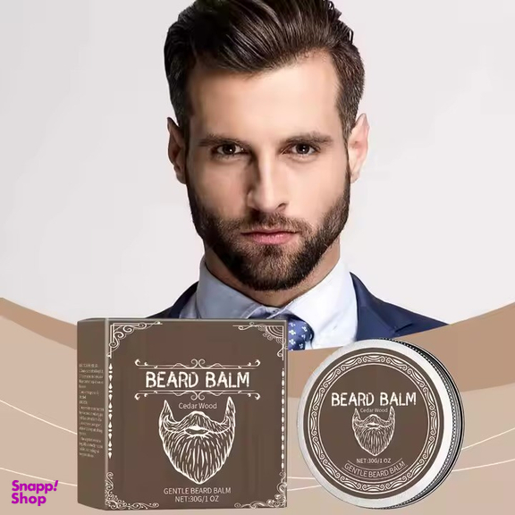 واکس ریش و سبیل بیردبالم کد 030 وزن 30 گرم