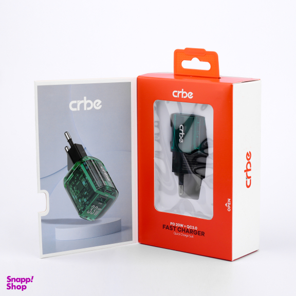 شارژر دیواری 33 وات کربی مدل CR-R102 GaN