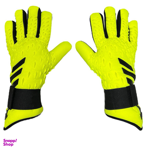 دستکش دروازه بانی مدل پریدیتور 3 خط ژله ای ساقدار سایز 10