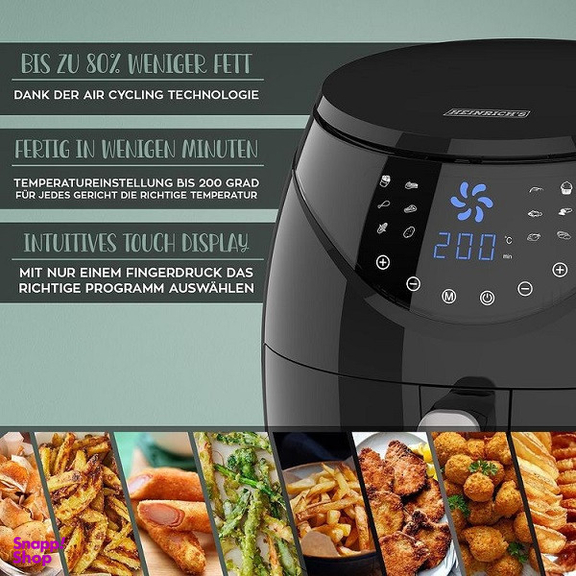 سرخ کن بدون روغن هنریچ مدل HR-8204