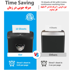 کاغذ خردکن مدل CD218P