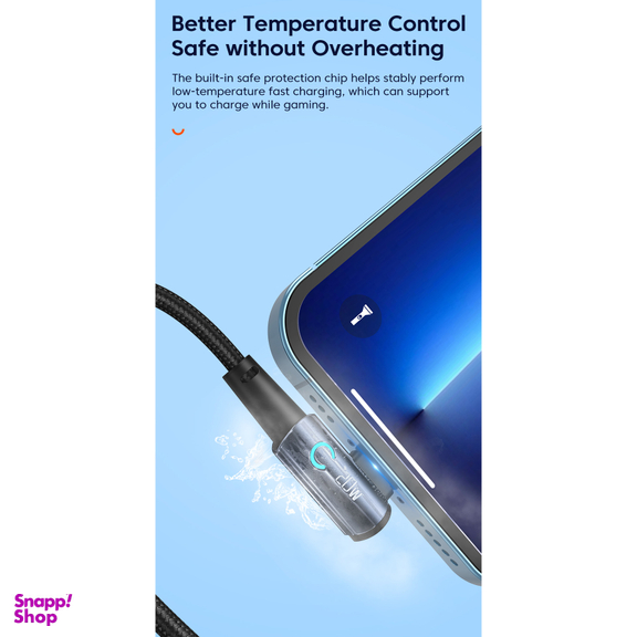 کابل تبدیل USB-C به Lightning توکی مدل TQ-X25 طول 2 متر