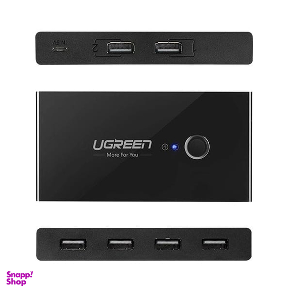 سوییچ 4 پورت USB2-0 A یوگرین مدل US216 کد 30767