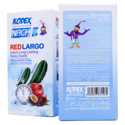 کاندوم ناچ کدکس مدل Red largo بسته 12 عددی