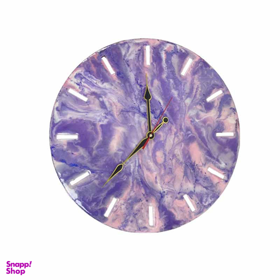 ساعت چوب و رزین مدل کد T10