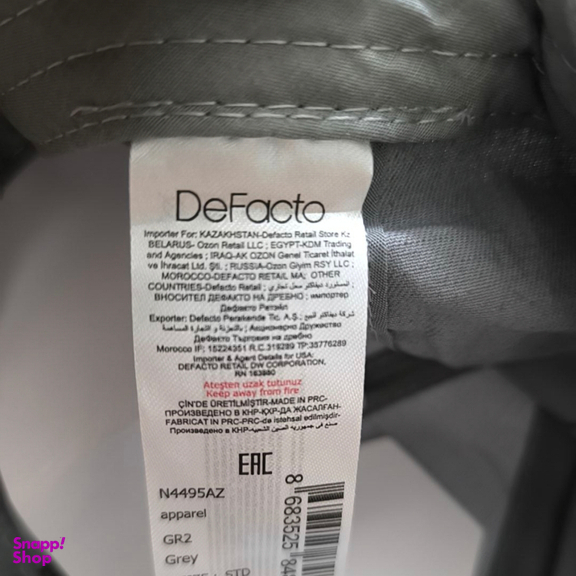 کلاه کپ دفکتو مدل TURK393