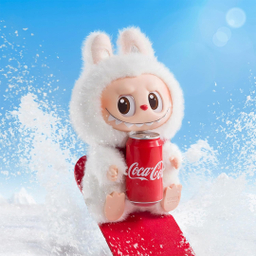 اسباب بازی شانسی مدل عروسک لبوبو طرح کوکاکولا Coca Cola