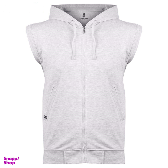 ست سویشرت و شلوار ورزشی مردانه ساروک مدل A رنگ طوسی روشن