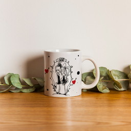 ماگ شادیت طرح دخترانه کد 107