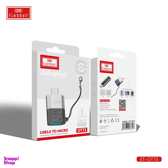 مبدل microusb به USB OTG مدل ET-OT73