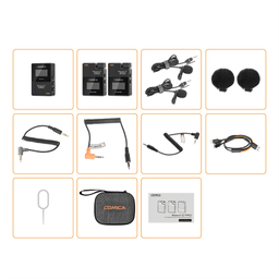 میکروفن بی سیم کامیکا مدل BoomX-D Pro D2