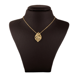 گردنبند طلا 18 عیار زنانه جواهری سون کد 2488