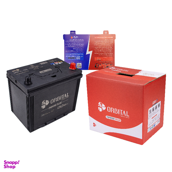 باتری 70 آمپر سپاهان باتری مدل اوربیتال D26