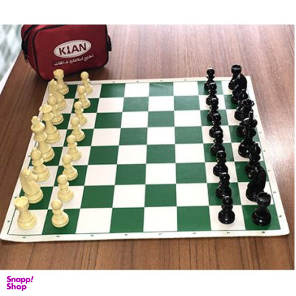 شطرنج فدراسیونی مدل کیان به همراه کیف حمل