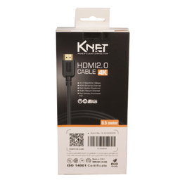 کابل 2.0 HDMI کی نت مدل K-C219 طول 50 سانتی متر