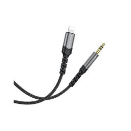 کابل تبدیل لایتنینگ به جک 3.5 میلی متری بروفون مدل BL15 طول 1 متر