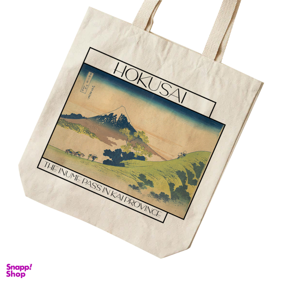 ساک خرید ترمه طراحان ایده مدل گذرگاه اینومه در ایالت کای از هوکوسای کد art0252 - S