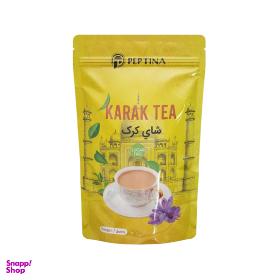 چای کرک زنجبیل پپتینا وزن 500 گرم بسته بندی پاکت