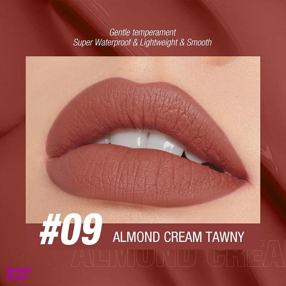 رژ لب مایع او تو او مدل Almond Cream Tawny شماره 09