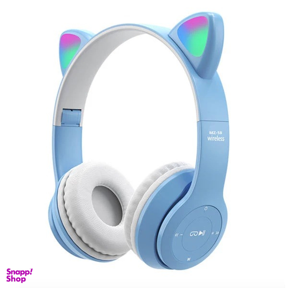 هدفون بی سیم طرح گوش دار گربه ای کد P47M